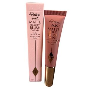 NEW Charlotte Tilbury Matte‎ Beauty Blush Wand Shade Pillow Talk 12ml